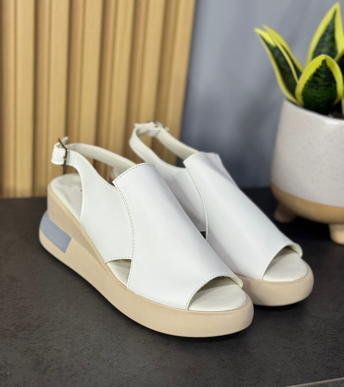 Sandalias de cuña para mujer, Zapatos de mujer